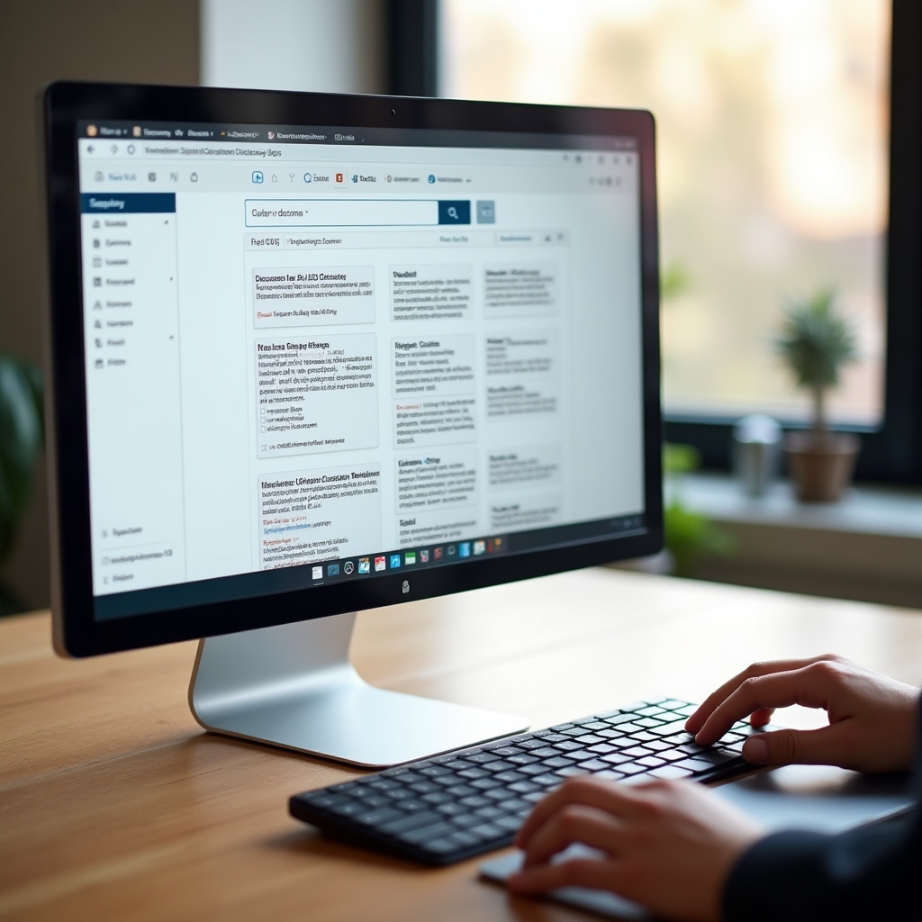 Interfaccia di ricerca full-text su archivio digitale con risultati istantanei